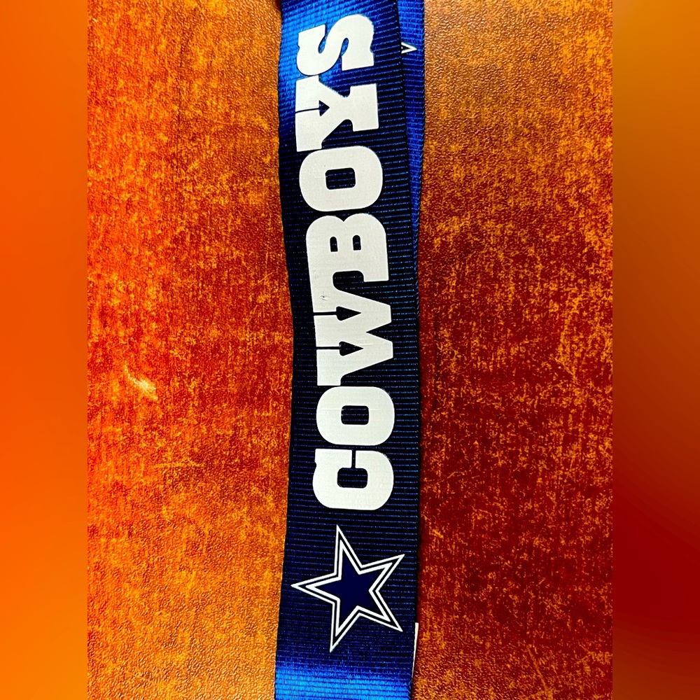 Cowboys lanyard